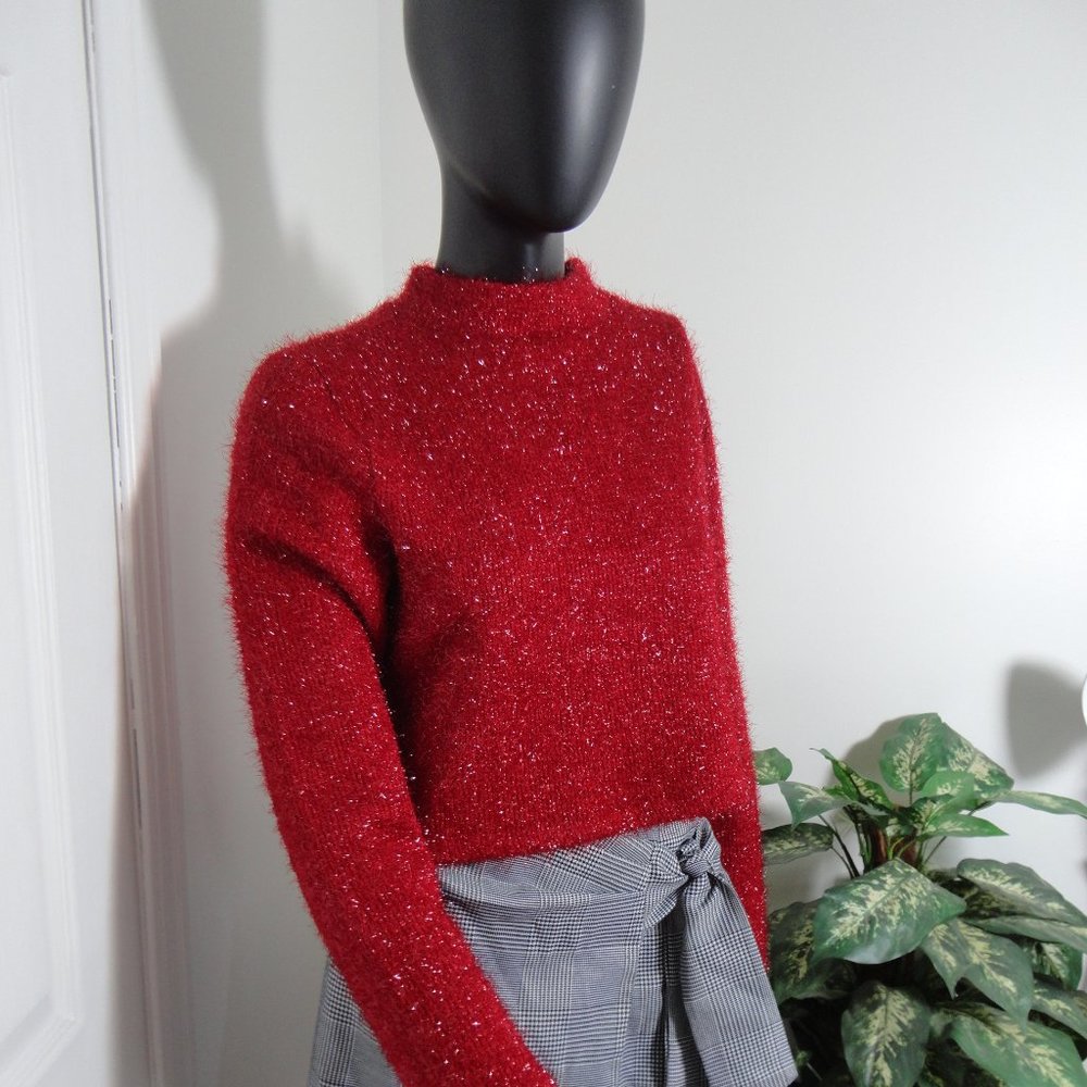 red sweater